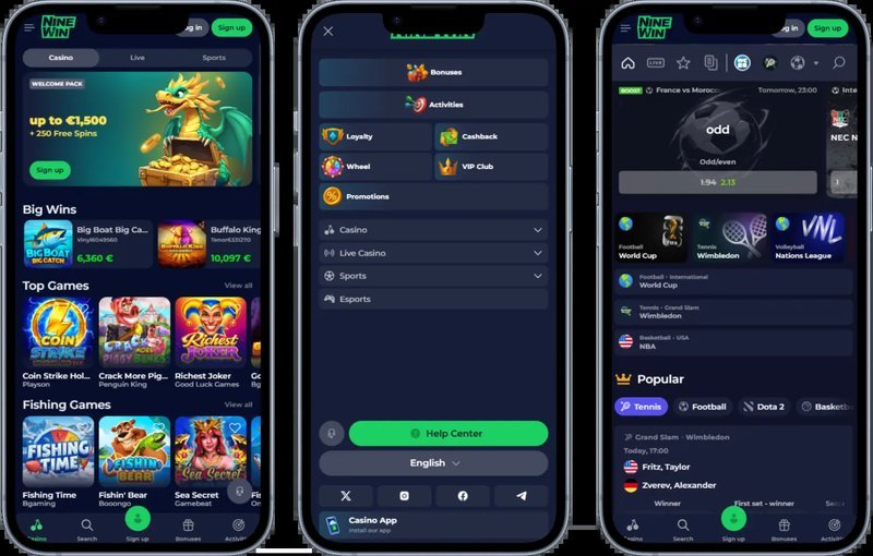 Ninewin casino in United Kingdom